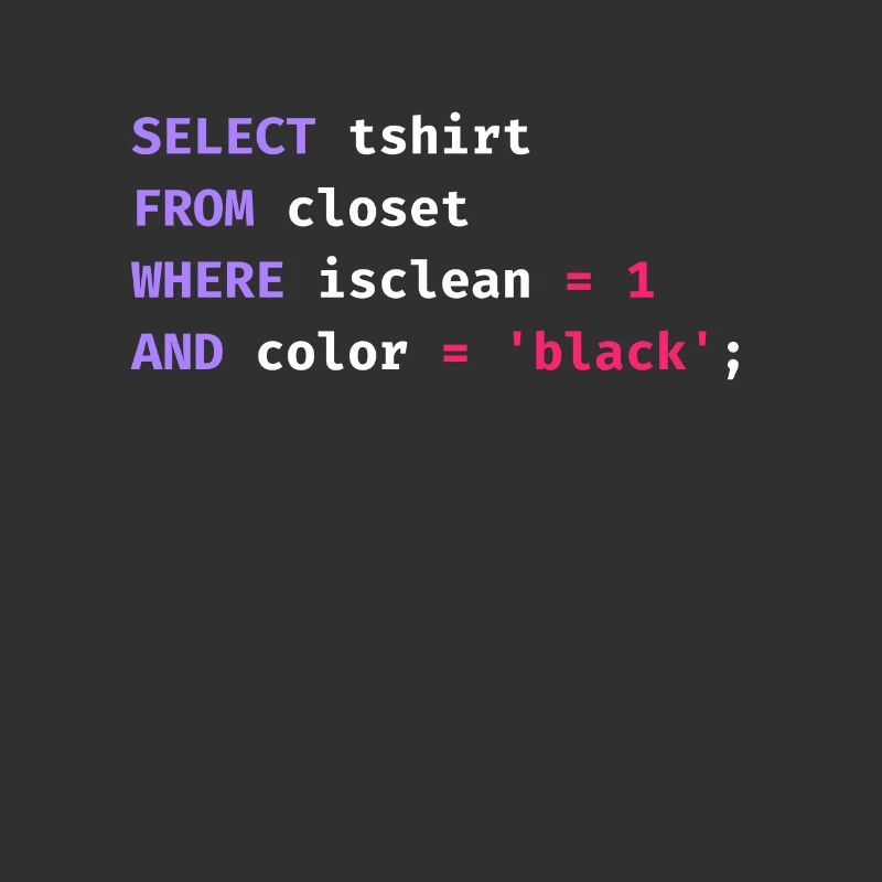 Programmeur Logiciels de science des bases de données Codeur Drôle