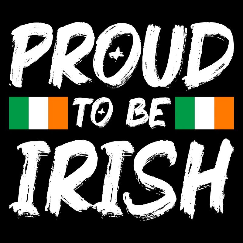 Drapeau de l'Irlande Drapeau irlandais vintage Dublin
