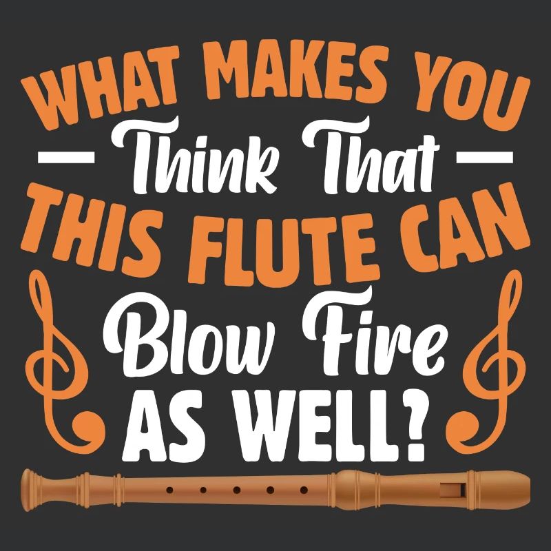 Makes you think that this flute also fires