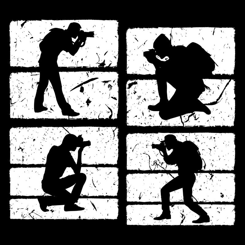 Fotografen Silhouette Camera
