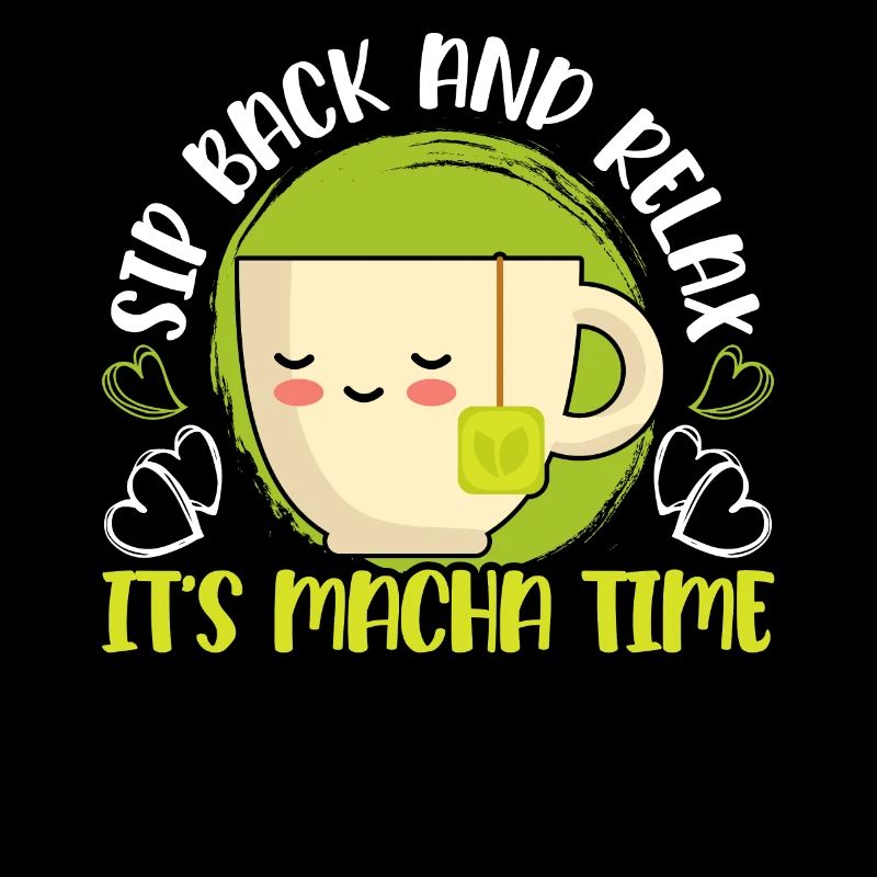 Matcha Tee Liebhaber Matcha Sprüche Tee Zeit