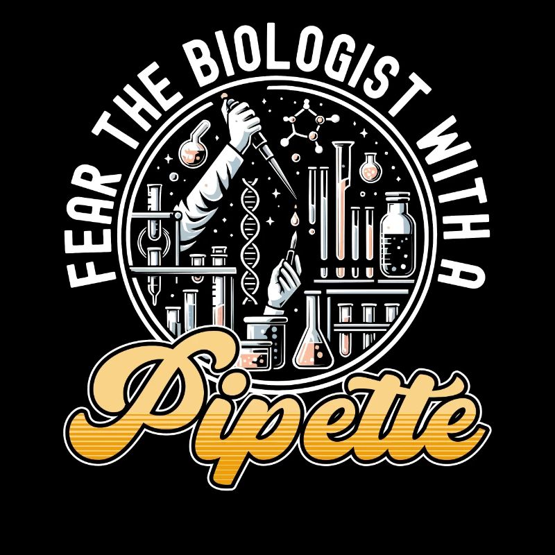 Funny Lab Technician Biotechnologist Biologist