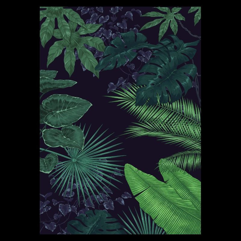 feuilles tropicales
