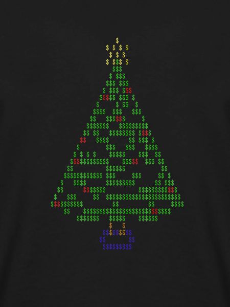 Juletræ ASCII kunst