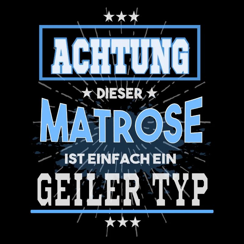 Matrose, einfach nur ein geiler Typ
