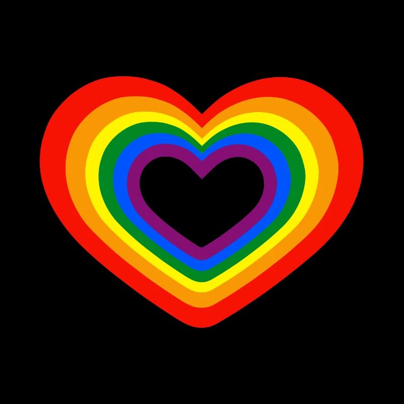 Heart Rainbow Homosexuality