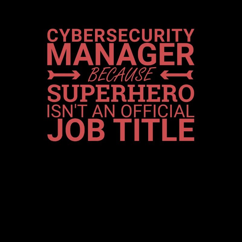 "Cybersecurity Manager Superhero | Cybersecurity"