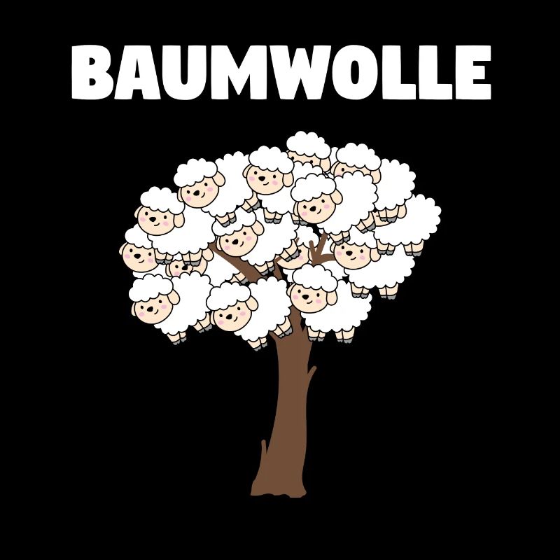 Baumwolle - Schafdesign