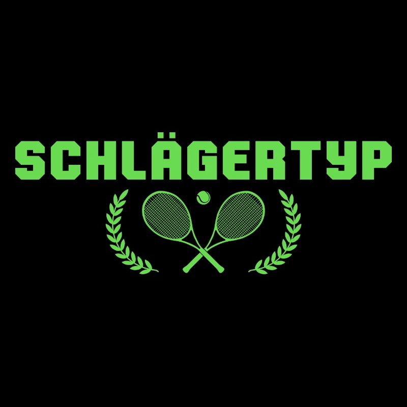 Schlägertyp Tennis Spieler