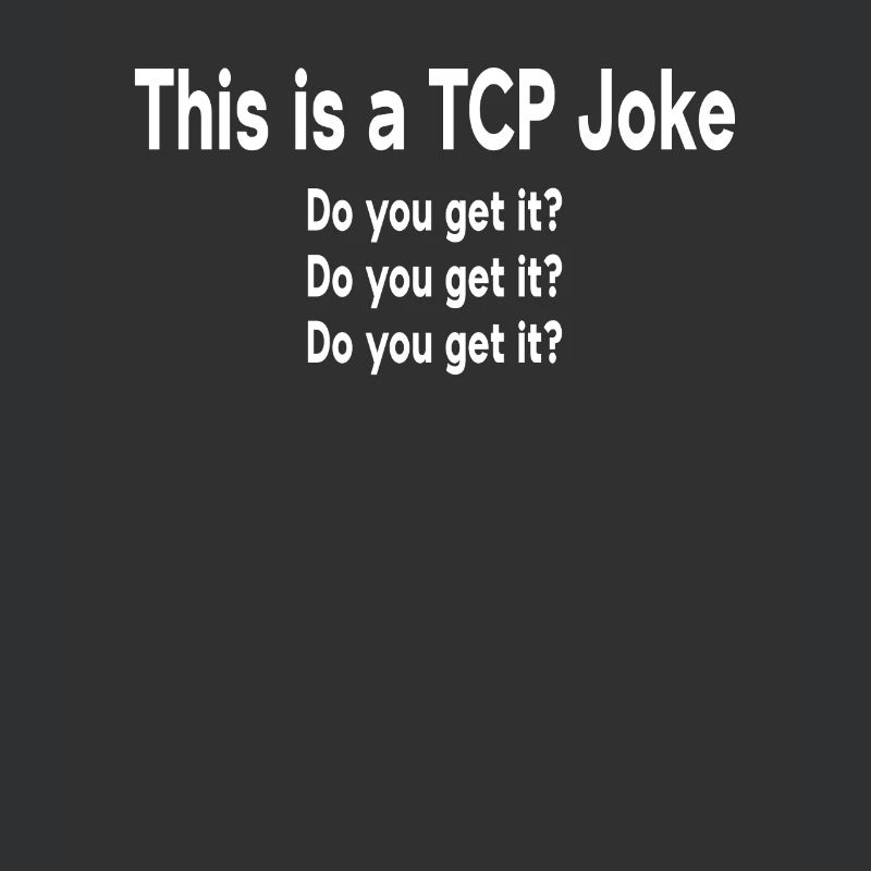 TCP UDP Computer Geek Networking Nerd IT Admin