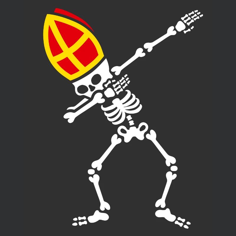 Dab Sinterklaas dab squelette Saint dabbing dabbing