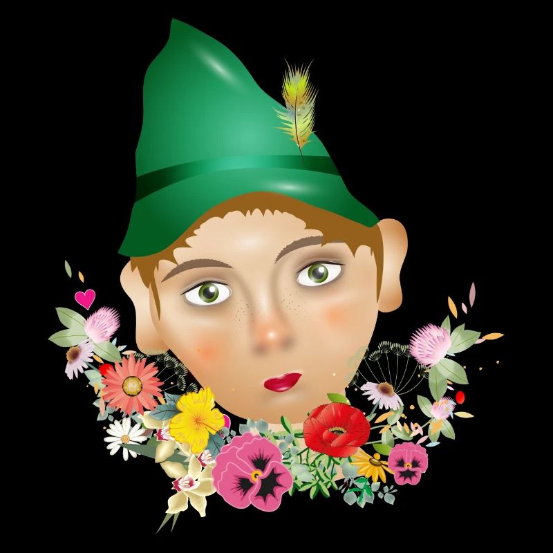 Der Seppel oder auch Seppl als Puppen Porträt