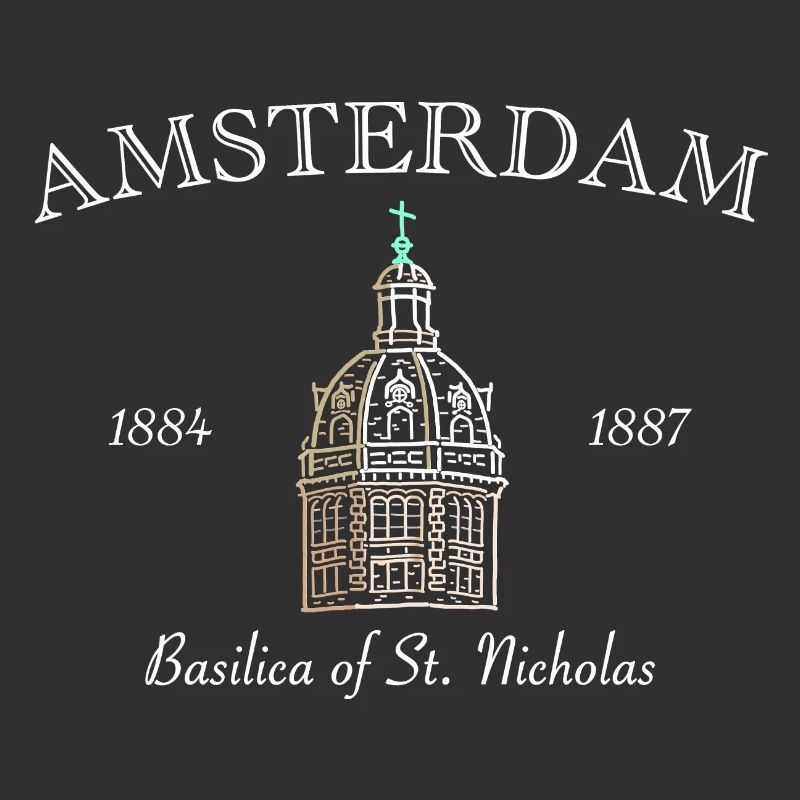 Amsterdam, Basilique Saint-Nicolas, Pays-Bas