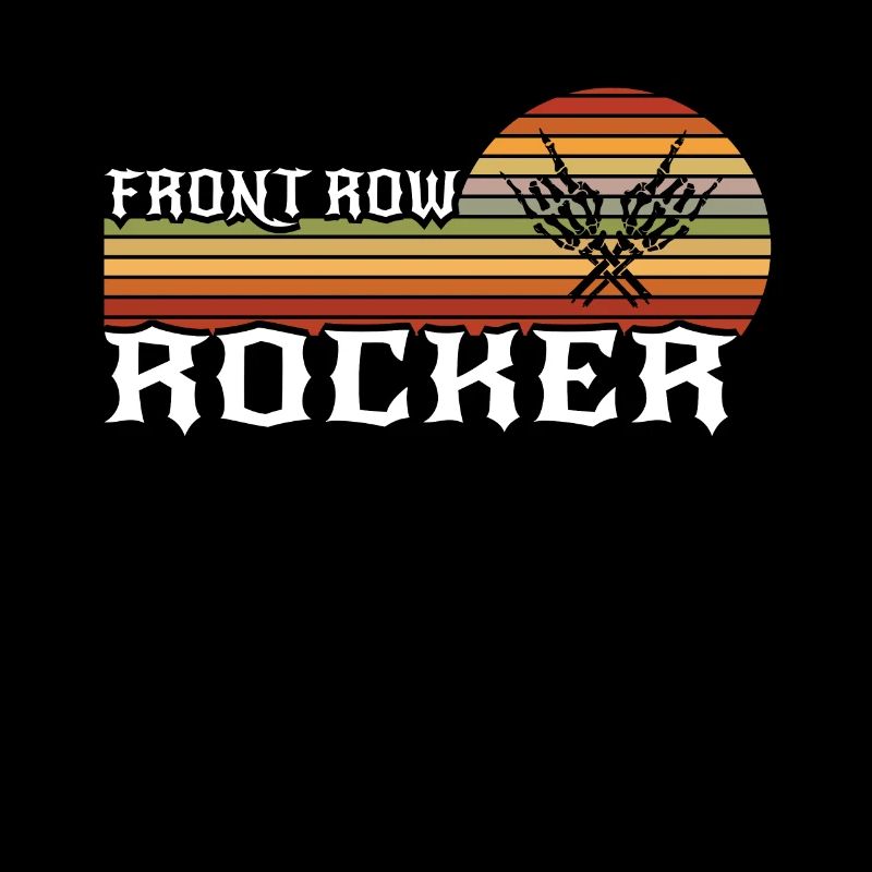 Front Row Rocker: Vintage Rock n Roll, Hard Rock