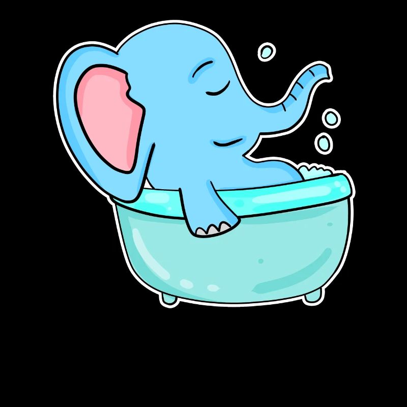 Bathtub Elephant