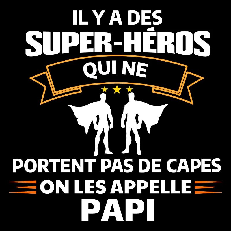 Super-Héros Papi Cadenas d'Amour
