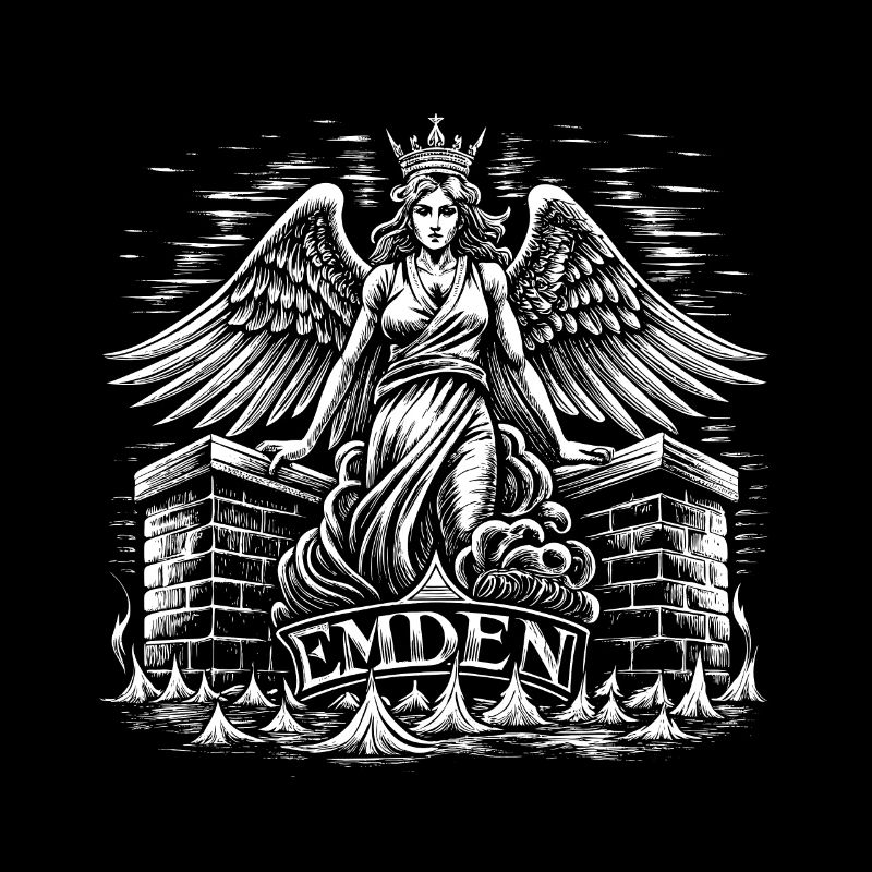 Angel over Emden emblem