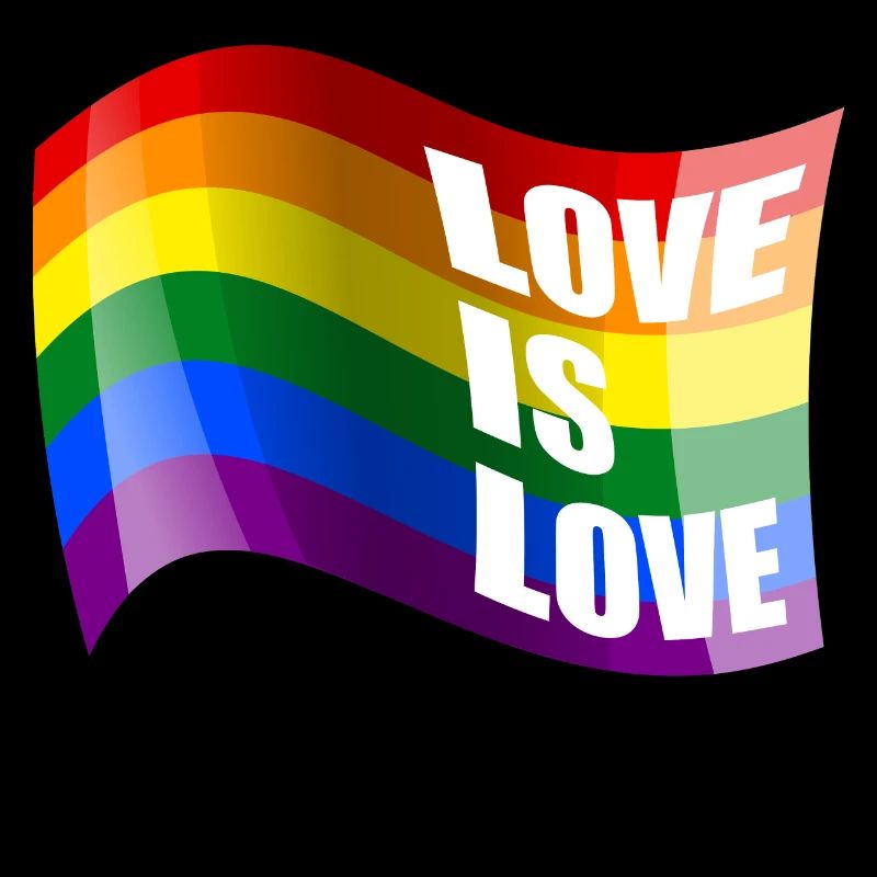 Regenbogen Liebe ist Liebe