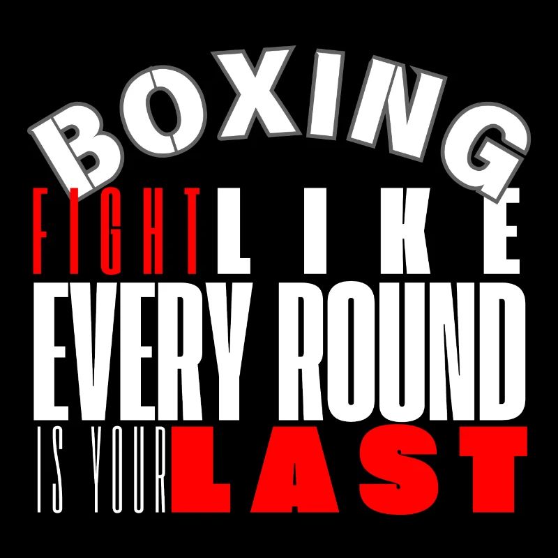 Le combat de boxe, comme chaque round, est votre dernier