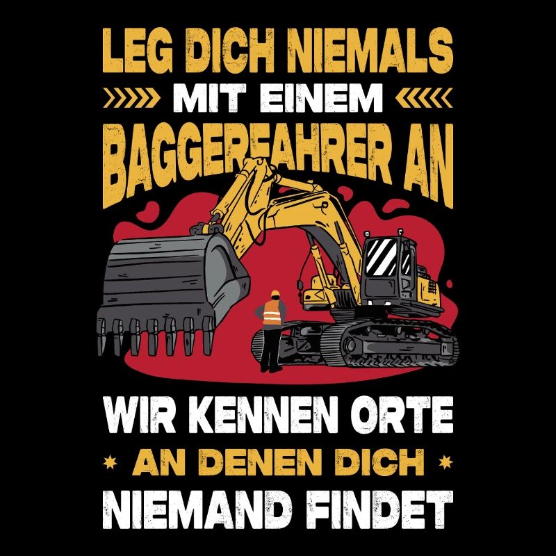 Strassenbau Geschenk Strassenbauer Baustelle