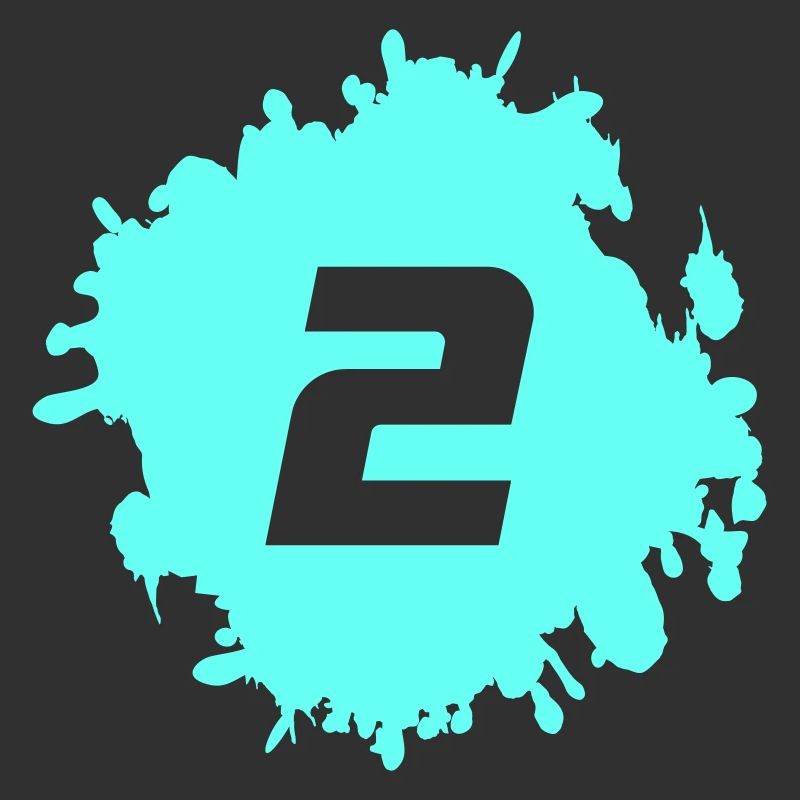 Neon Aqua 2 Splash