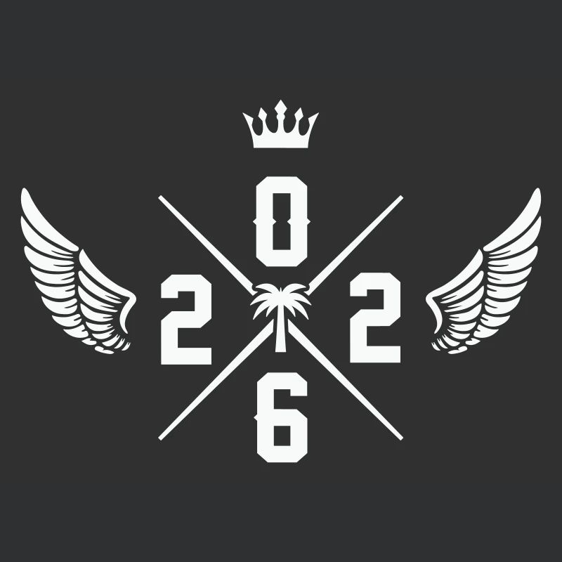 Crown Wing Palm Emblem