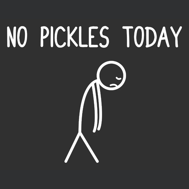 Pas de cornichons aujourd’hui Cornichon de concombre Amateurs de concombre