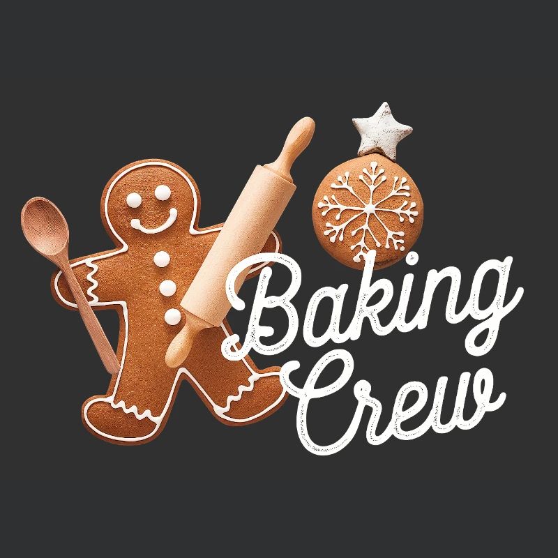 Baking Crew Gingerbread Man Cuisson de Noël