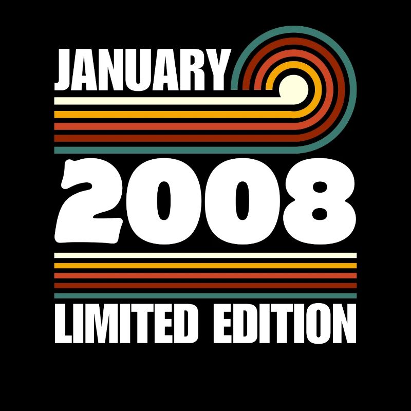 Limited Edition 2008 18. Geburtstag Geschenk