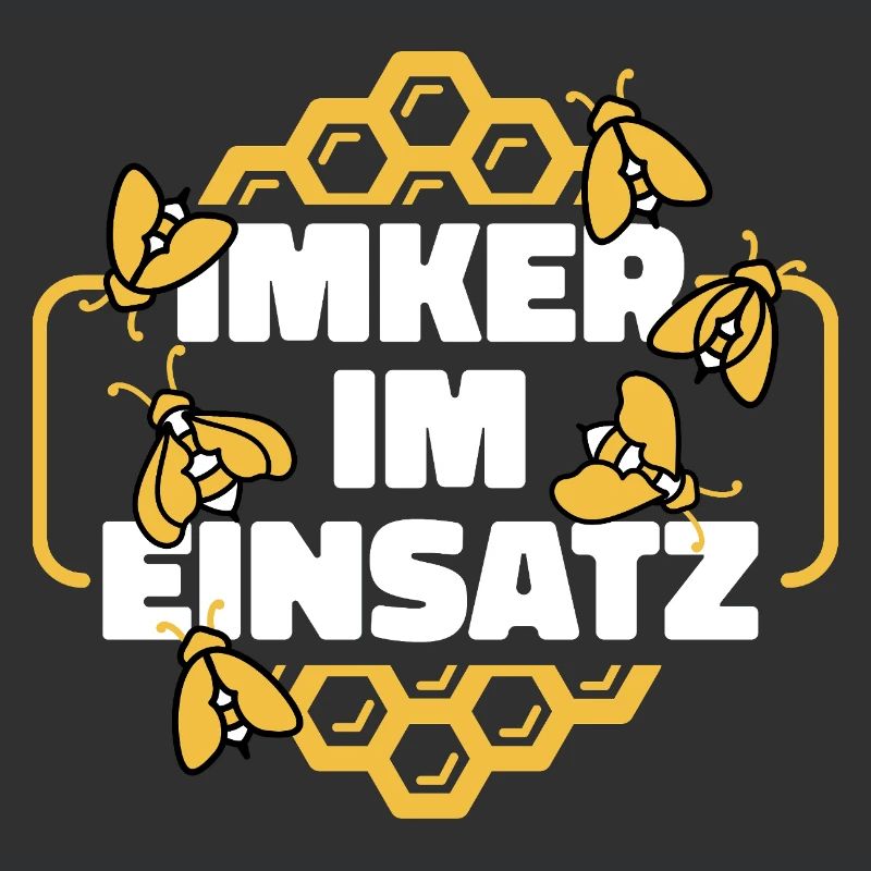Imker im Einsatz Spruch