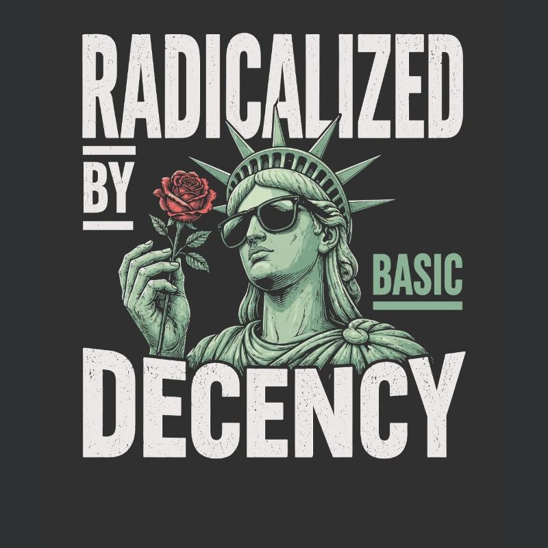 Radicalized by Decency Statue
