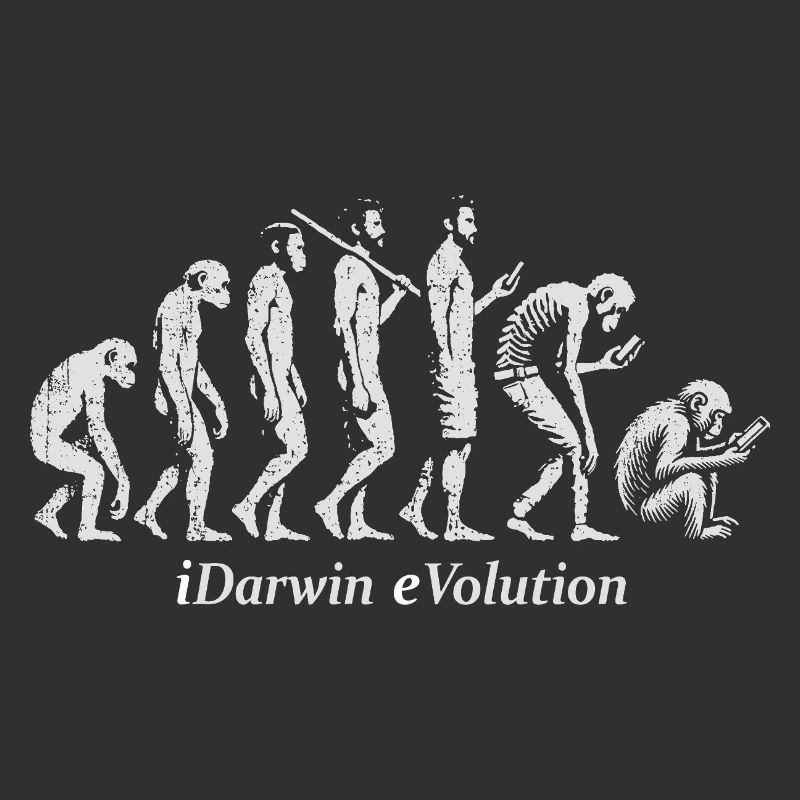 Evolution of Humanity Silhouette Design