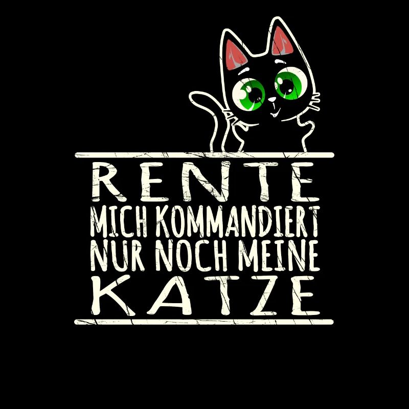 Rente - Katze kommandiert neuer Chef