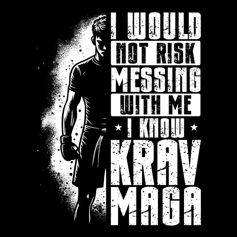 Gemischter Kampfsport Kämpfer Combat Krav Maga