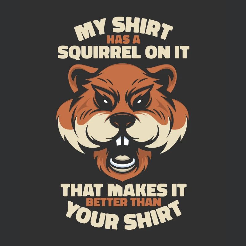 Better Than Your Apparel Grey Squirrel