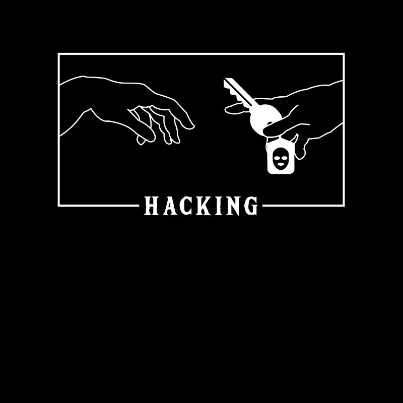 Michelangelo Creation of Adam Hacking Sniffer