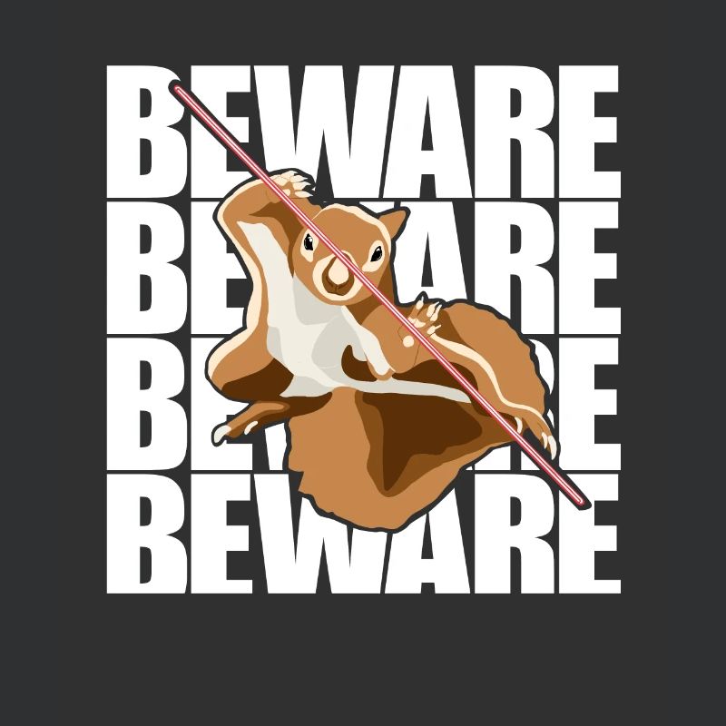 Beware Grauhörnchen Squirrel Fuchshörnchen