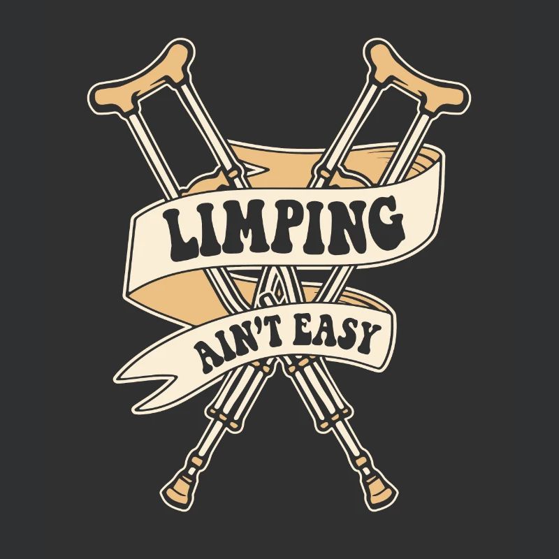 Limping Ain't Easy Broken Finger Broken Bone Bone