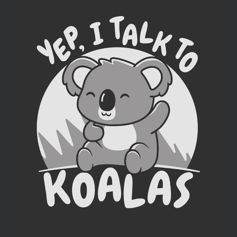 Ja, ich spreche mit Koalas Koalabär Phascolarctos