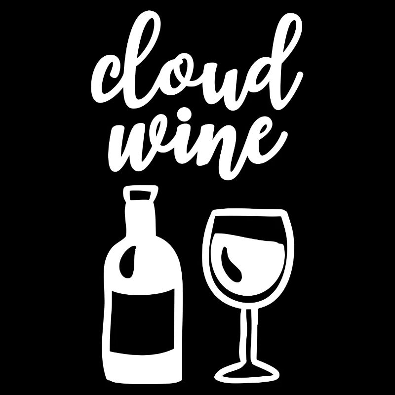 Cloud Wine Wine Glass Wine Bottle Wine Lovers
