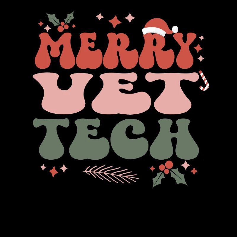 Veterinary Technician Christmas Vet Tech Xmas Gift
