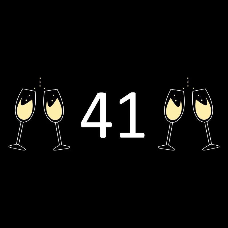 41e anniversaire 41 ans 41 ans 41 ans numéro 41