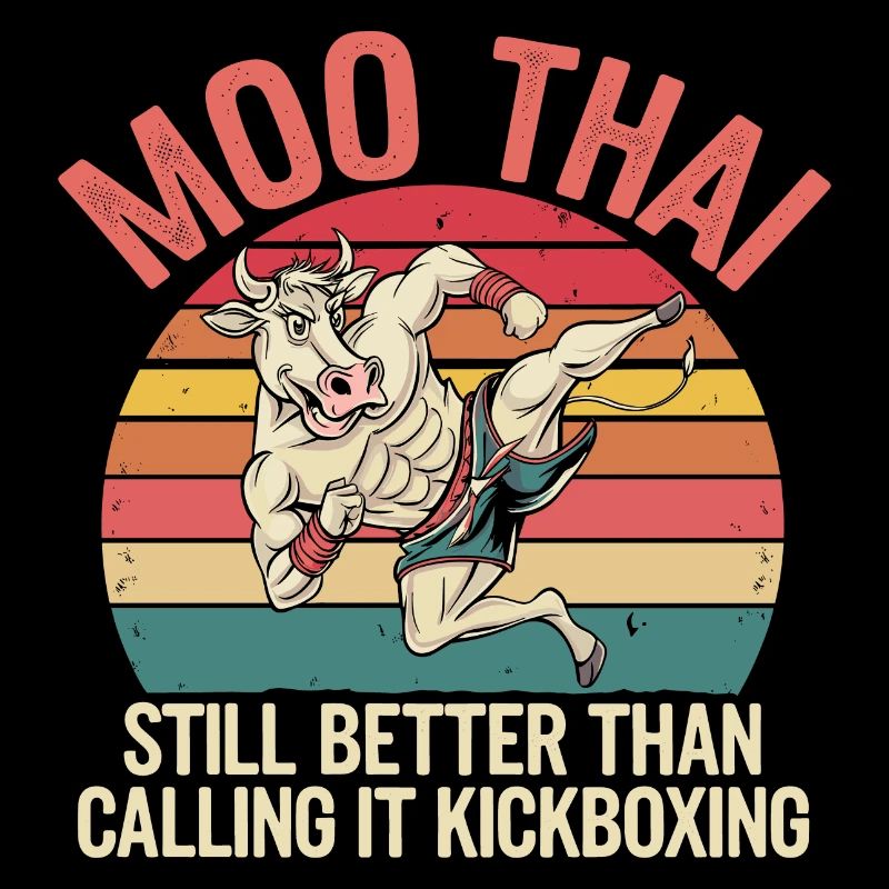 Conception créative de cadeaux Muay Thai