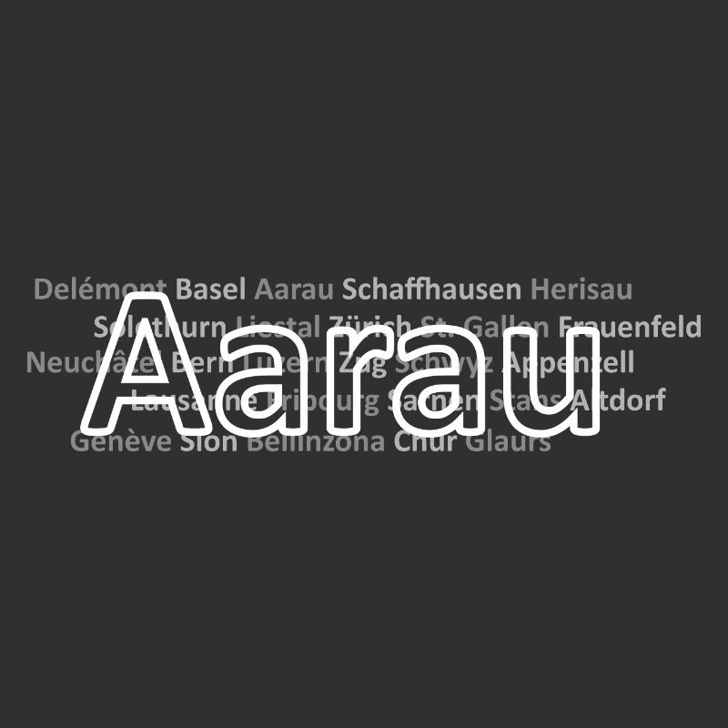 Schweizer Städte Aarau