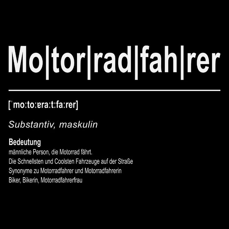 Motorradfahrer