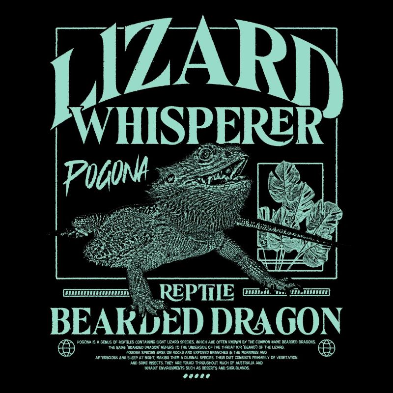 Dragons barbus, Dragons barbus, Lézard chuchotant à l’oreille