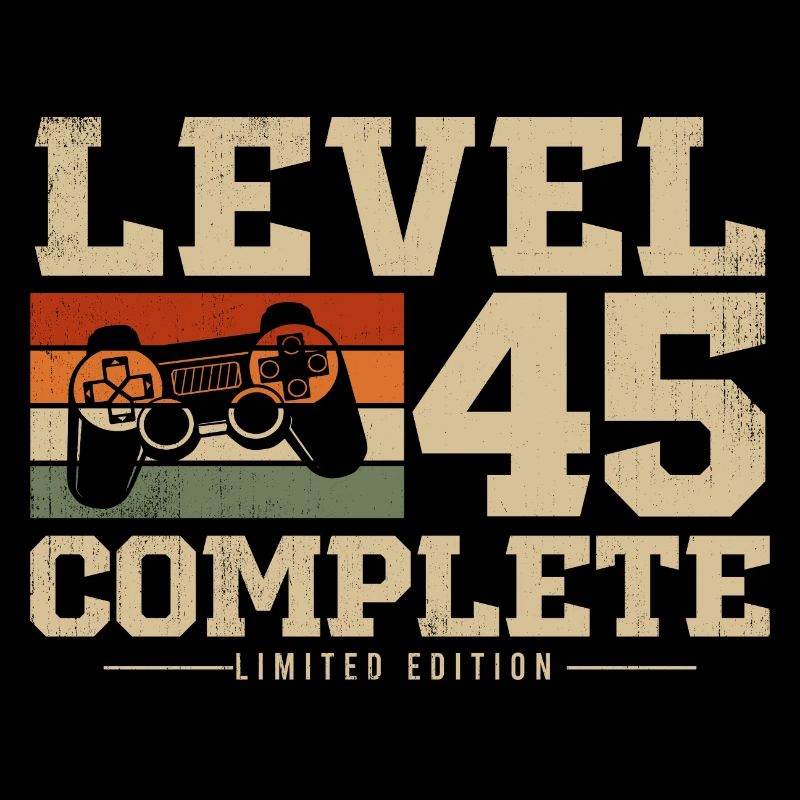 45 Birthday Gift Level 45 Complete