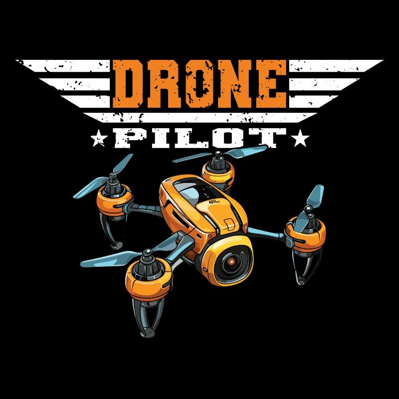 Drohnenpilot Copter FPV UAS Pilot Drone Drohne