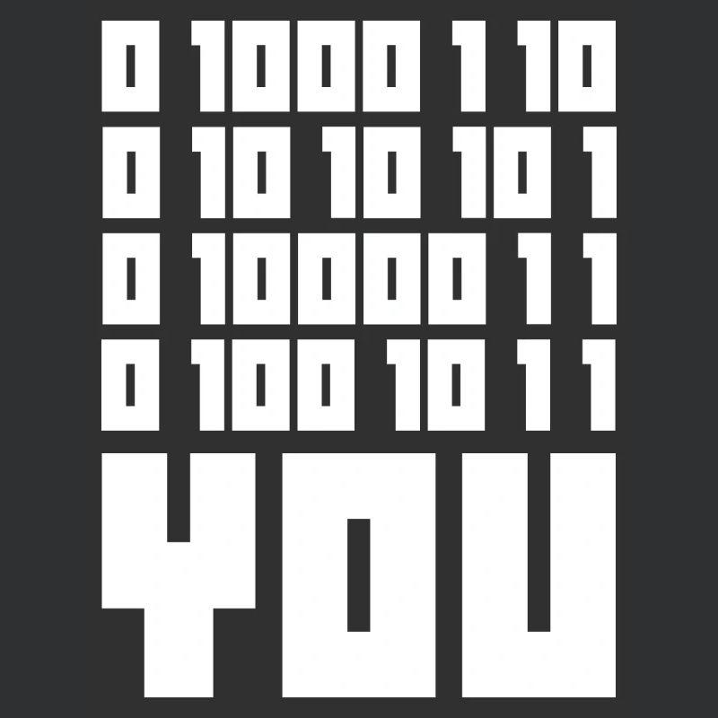 Binärcode F**k YOU – Geek Code & Nerd Humo
