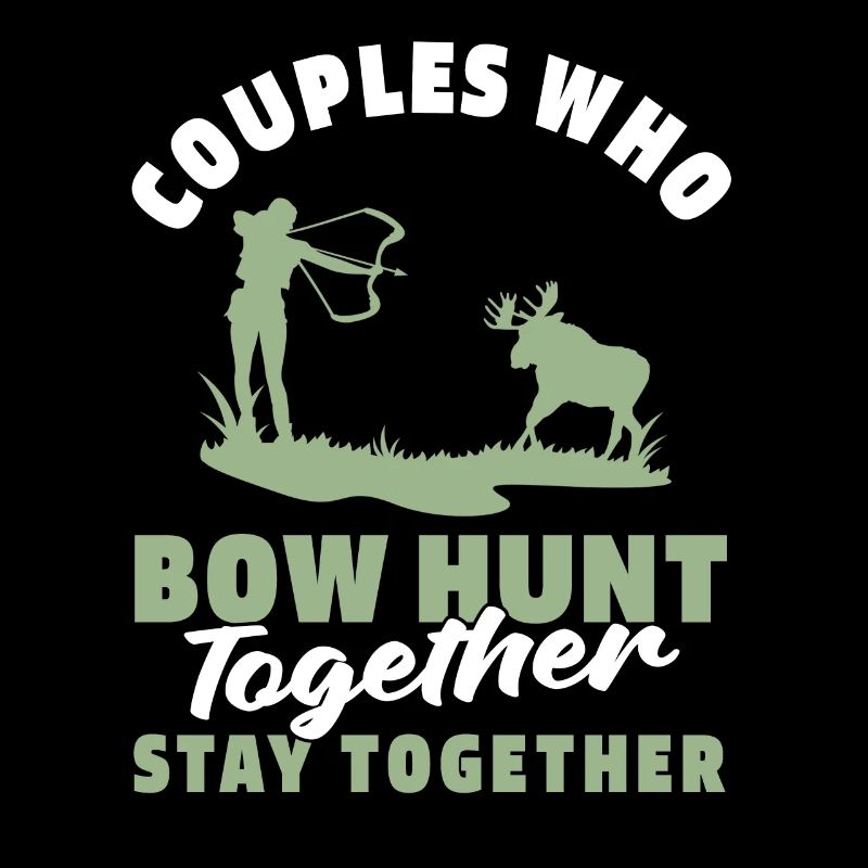 Bogenjagd Bogenjäger Paar